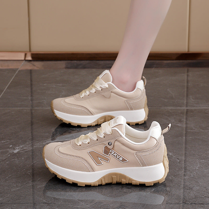 Damen Trendige Plattform Sneakers R&B