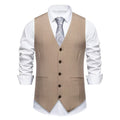 Herren elegante Weste mit feinen Knopfdetails R&B