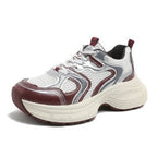 Damen modische Laufsneaker mit atmungsaktivem Obermaterial und komfortabler Dämpfung R&B