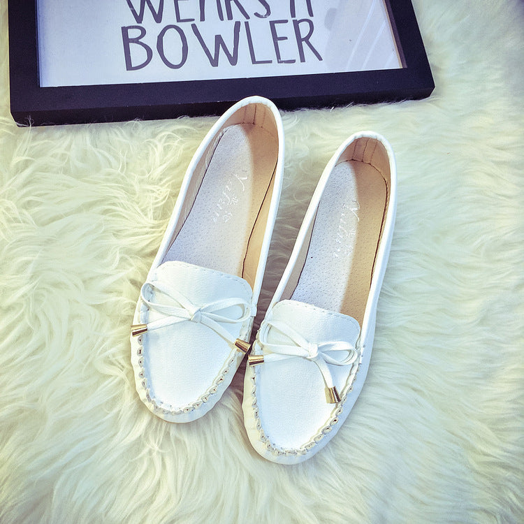 Damen Mokassin Slipper mit elegantem Schleifen-Detail und komfortabler Innensohle R&B