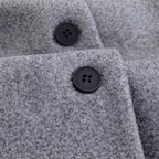 Damen eleganter Bouclé-Mantel R&B