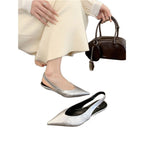Damen Slingback Pumps mit eleganter spitz zulaufender Silhouette R&B