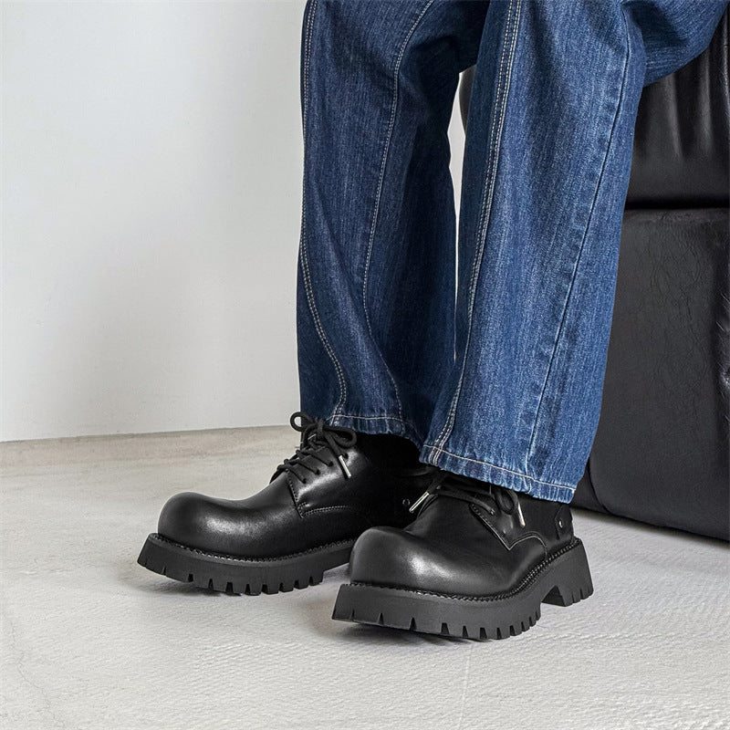 Herren Derb geschnürte Lederschuhe R&B
