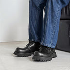 Herren Derb geschnürte Lederschuhe