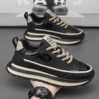 Damen Sportliche Sneaker mit einzigartiger Textur und stoßdämpfender Sohle