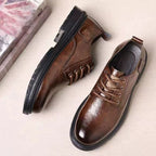 Herren Elegante Schnürschuhe aus hochwertigem Material mit rutschfester Sohle R&B