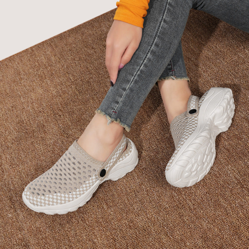 Damen Atmungsaktive und bequeme Clogs R&B