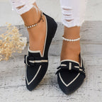 Damen Atmungsaktive und modische Slip-On Ballerinas R&B