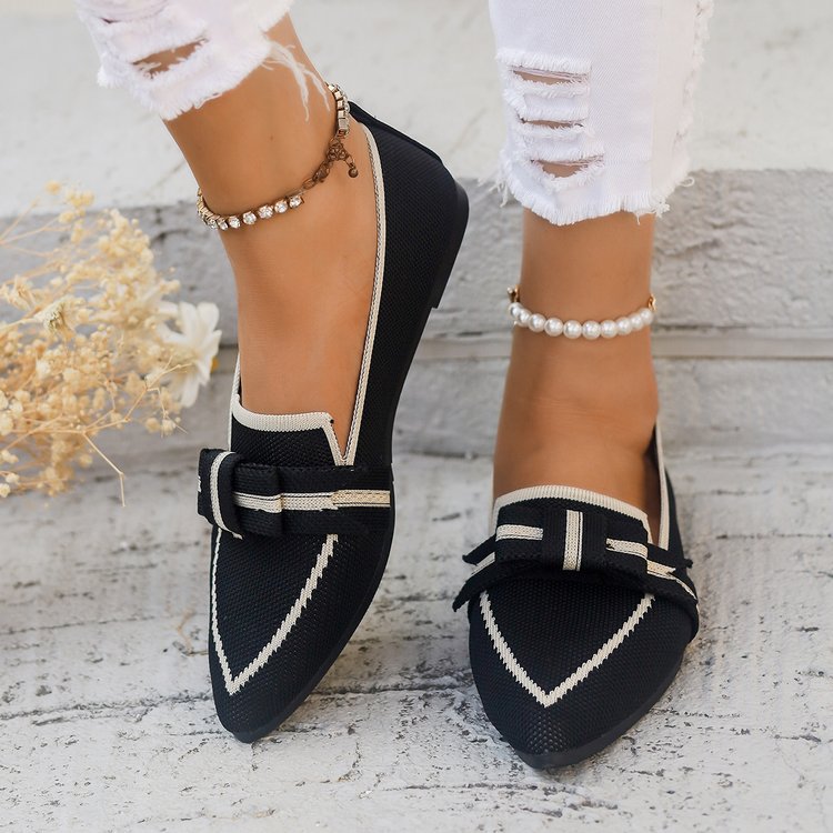 Damen Atmungsaktive und modische Slip-On Ballerinas R&B