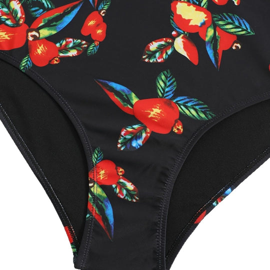 Damen Zweiteiliges Badeanzug-Set mit floralem Design R&B