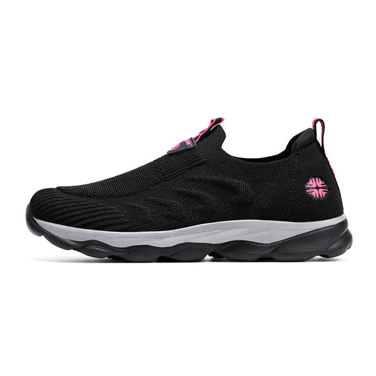 Damen Bequeme Slip-On Laufschuhe mit Elastischem Einstieg R&B