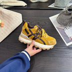 Damen Sportliche Sneakers aus hochwertigem Wildleder mit dämpfender Sohle R&B