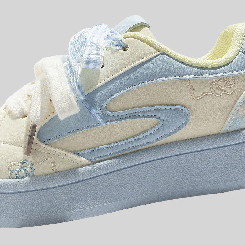Damen Sneakers mit innovativem Support-System und rutschfester Gummisohle