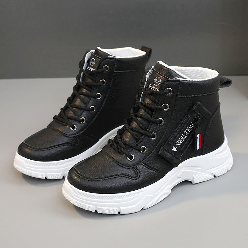 Damen High-Top Sneakers mit dämpfender Sohle und trendigem Design R&B