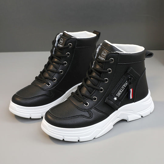 Damen High-Top Sneakers mit dämpfender Sohle und trendigem Design R&B