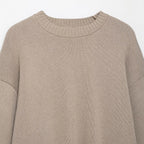Damen lässiger Strickpullover R&B