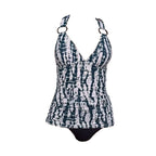Damen Raffinierter Tankini mit Ring-Details R&B