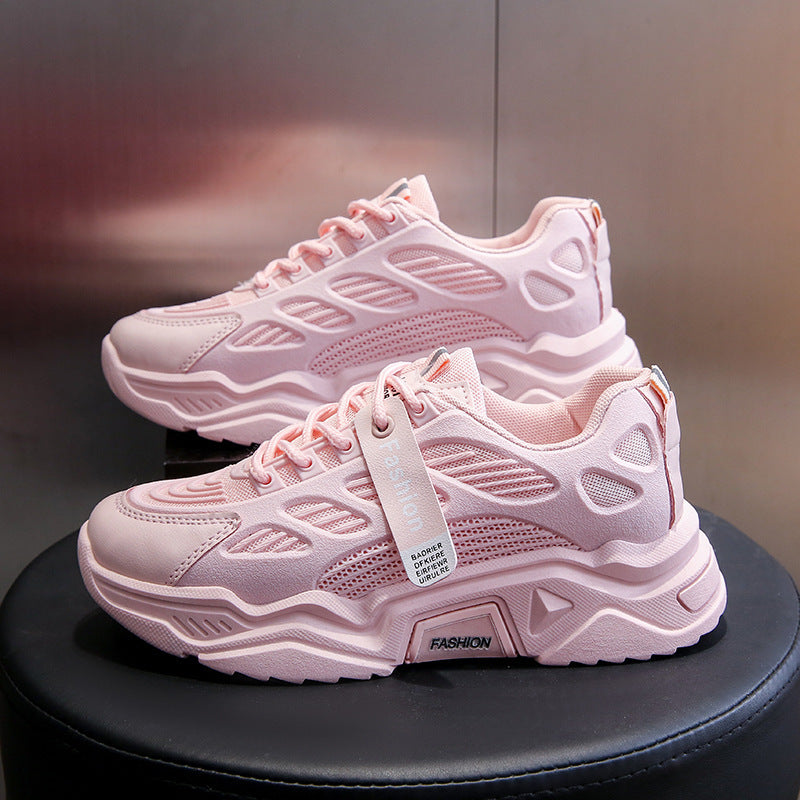 Damen Sportliche Sneakers mit atmungsaktiver Mesh-Oberfläche und dämpfender Sohle R&B
