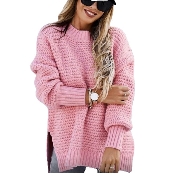 Damen Kuscheliger Strickpullover im lässigen Oversize-Schnitt R&B