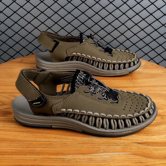 Damen Sportliche Freizeitsandalen mit elastischem Schnellschnürsystem R&B