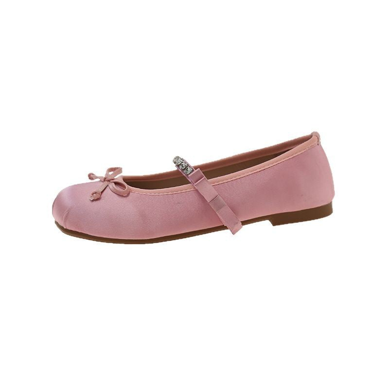 Damen Ballerinas mit dekorativem Riemchen und funkelnden Akzenten R&B