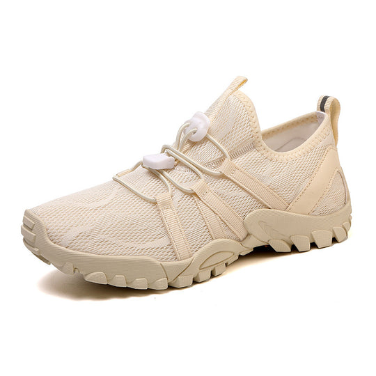 Damen Sportliche Aqua-Laufschuhe mit atmungsaktivem Obermaterial und flexiblem Schnellschnürsystem R&B