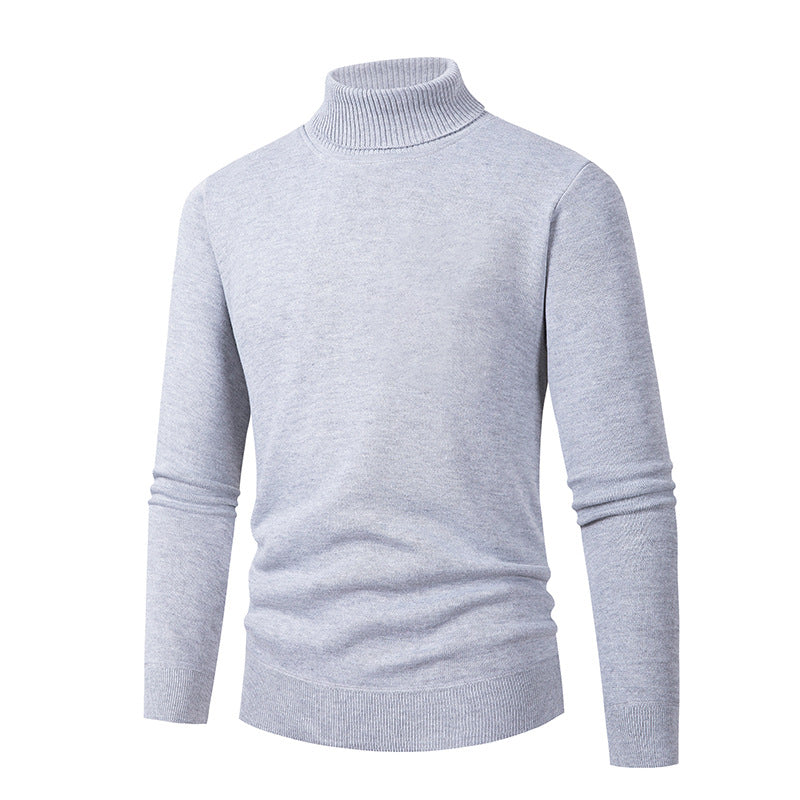 Herren eleganter Rollkragenpullover aus hochwertigem Material R&B