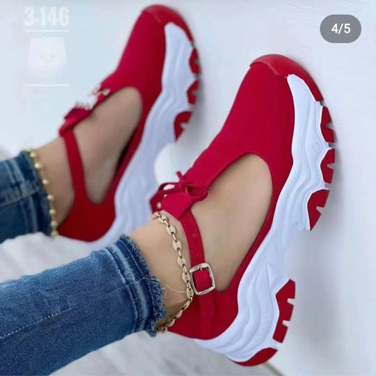 Damen Sportliche Sneaker mit flexibler Sohle R&B
