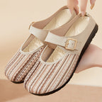 Damen Komfortable Clogs mit verstellbarem Riemen und atmungsaktiver Oberfläche R&B