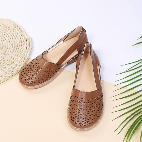 Damen Luftige Clogs mit besonders atmungsaktivem Lochdesign und komfortabler Laufsohle R&B