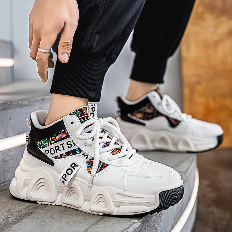 Damen Sportliche Chunky Sneakers mit innovativer Muster-Design