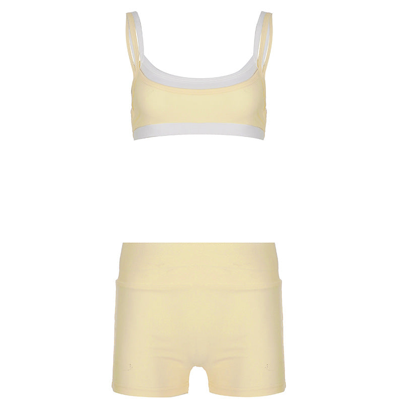 Damen Sport-Bikini-Set mit komfortablem Schnitt und verstellbaren Trägern R&B