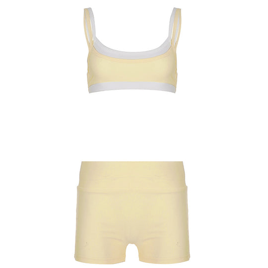 Damen Sport-Bikini-Set mit komfortablem Schnitt und verstellbaren Trägern R&B
