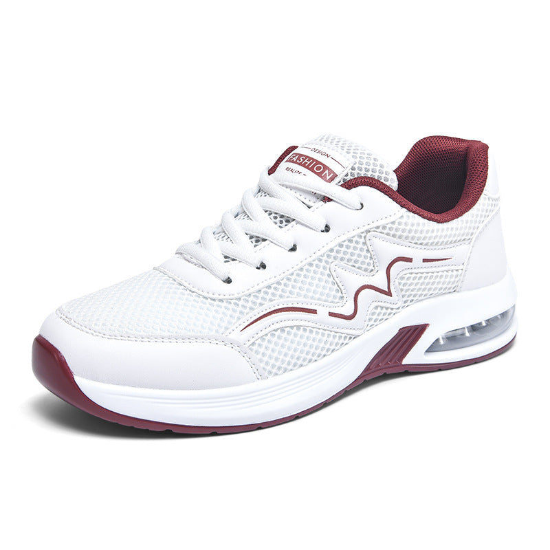 Damen nan City-Walking-Sneaker mit sichtbarer Fersenluftkammer und ergonomischer EVA-Dämpfung R&B