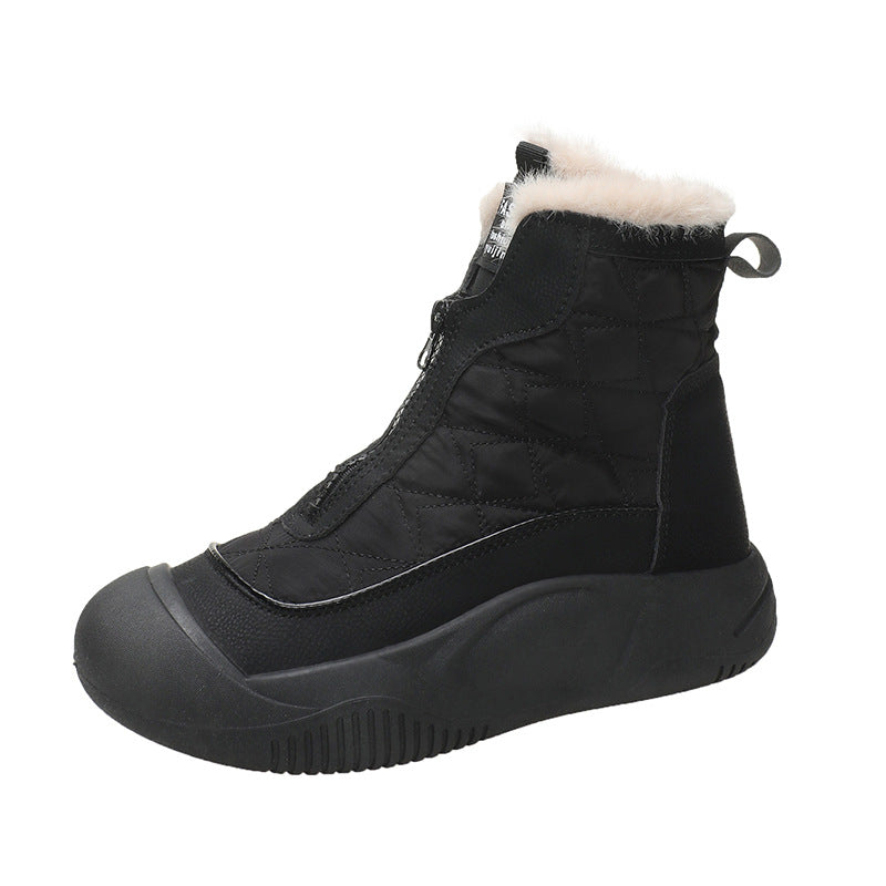 Damen isolierte Winterstiefel mit bequemem Warmfutter R&B