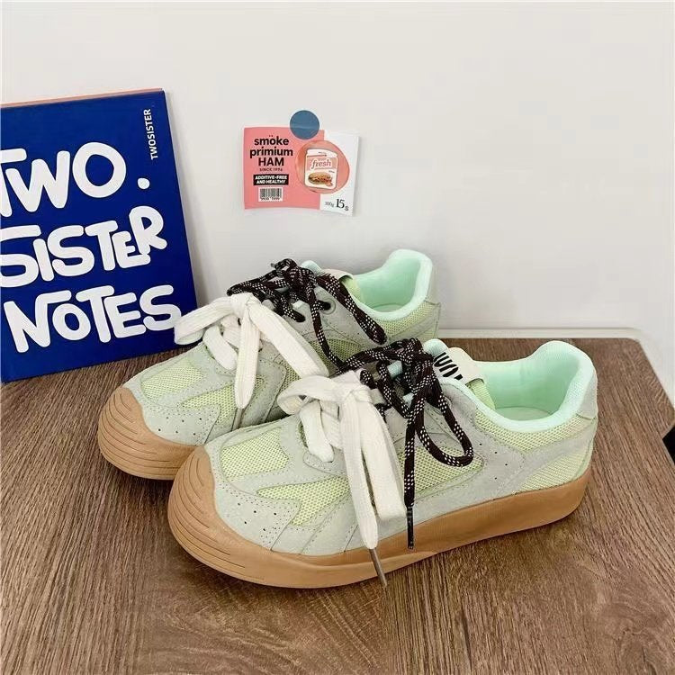 Damen Sportliche Sneakers mit atmungsaktivem Obermaterial und rutschfester Sohle R&B