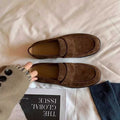 Damen Mokassins aus weichem Wildleder mit klassischem Design R&B