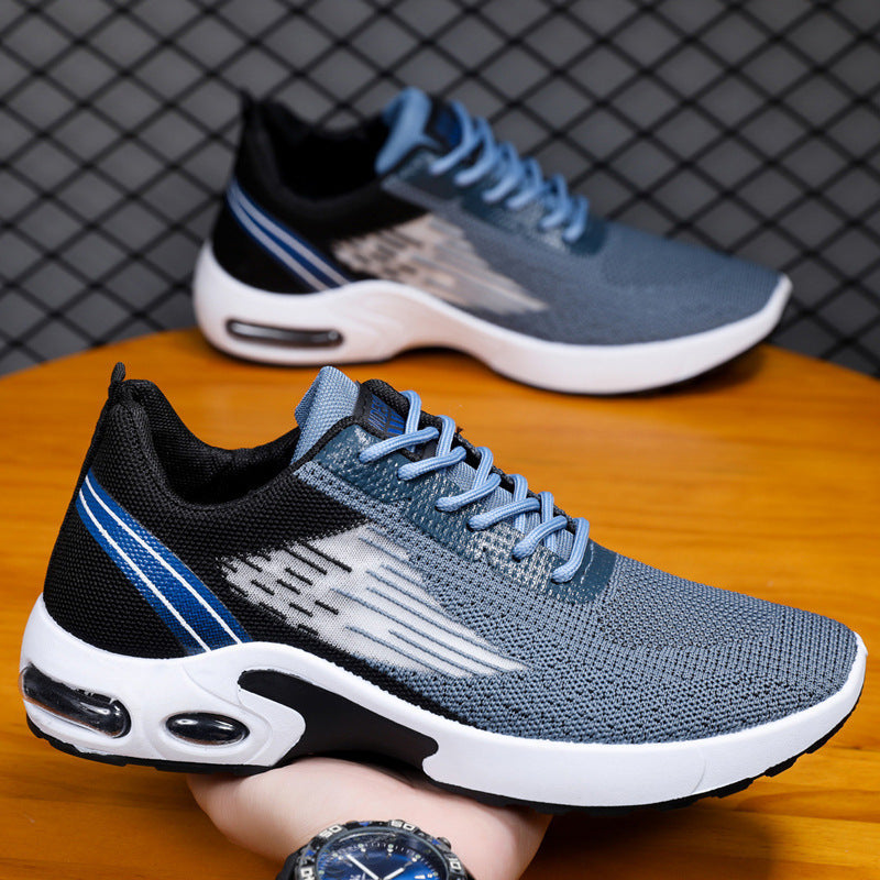 Damen Komfortable Dämpfungs-Sneaker mit atmungsaktiver Mesh-Oberfläche und elastischer Konstruktion R&B