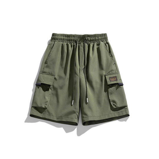 Herren Cargo-Shorts mit elastischem Bund und praktischen Taschen R&B