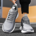 Damen Sportliche Sneakers mit atmungsaktiver Mesh-Oberfläche und stabiler Laufsohle  1773460156