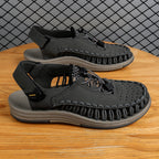 Damen Sportliche Freizeitsandalen mit elastischem Schnellschnürsystem R&B