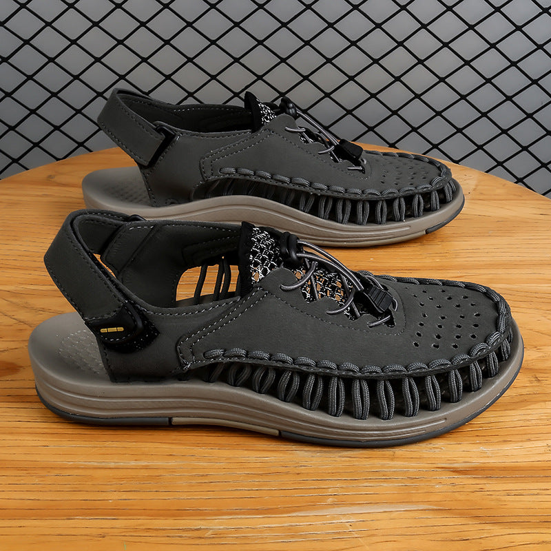 Damen Sportliche Freizeitsandalen mit elastischem Schnellschnürsystem R&B