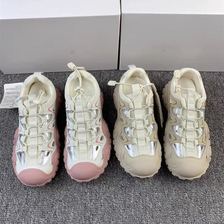Damen Sportliche Sneakers mit innovativer Mesh-Konstruktion und dämpfender Sohle R&B