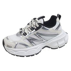 Damen Sportliche Sneakers mit atmungsaktiven Einsätzen und rutschfester Sohle R&B