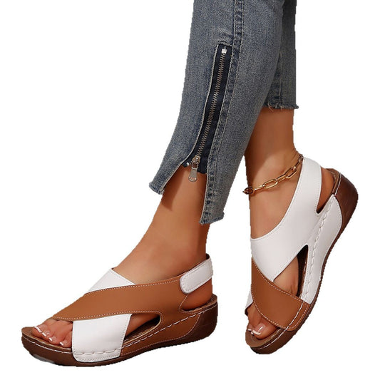 Damen Elegante Riemchen-Pantoletten mit komfortablem Fußbett R&B