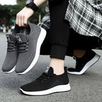 Damen Sportliche Lace-Up Sneakers mit atmungsaktivem Mesh-Obermaterial R&B