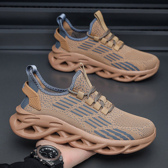 Damen sportliche und atmungsaktive Laufschuhe mit innovativem Dämpfungssystem R&B
