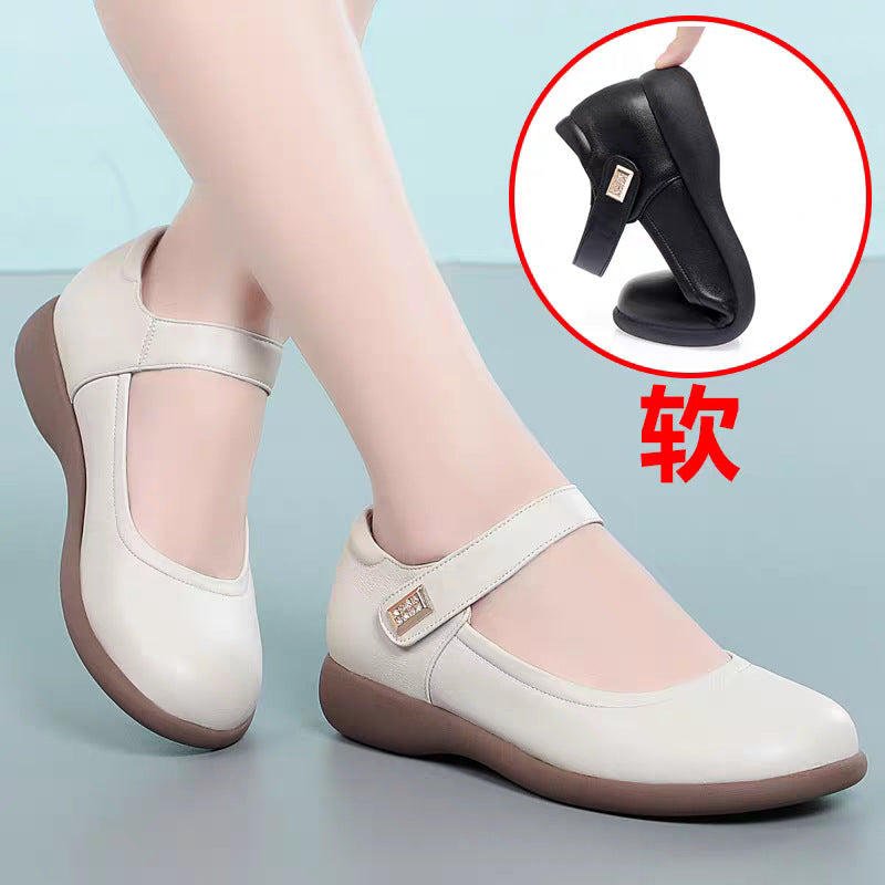 Damen Mary Jane Schuhe mit rutschfester Sohle und elegantem Riemen R&B