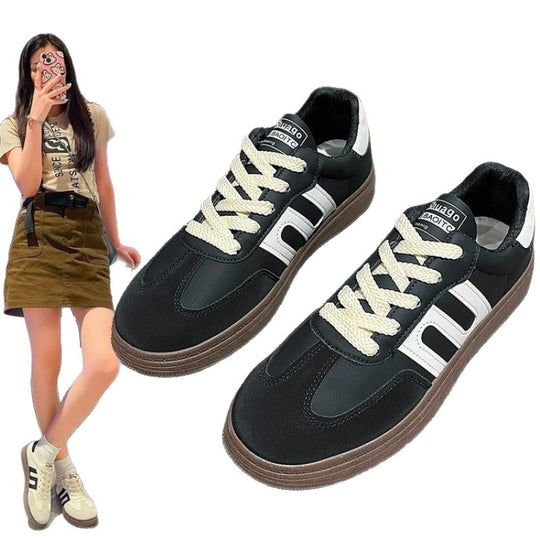 Damen Sportliche Sneakers mit atmungsaktiver Obermaterialstruktur und rutschfester Sohle R&B