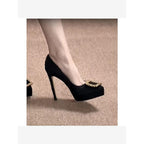 Damen High Heel Pumps mit luxuriösem Akzent R&B
